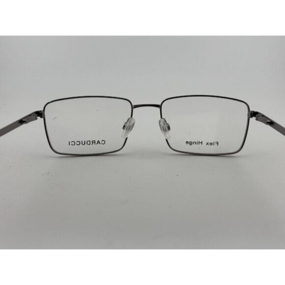 1 CARDUCCI Flex Hinge CD7142 GUN 54-18-140 Silver Eyeglass Frames - Picture 6 of 6